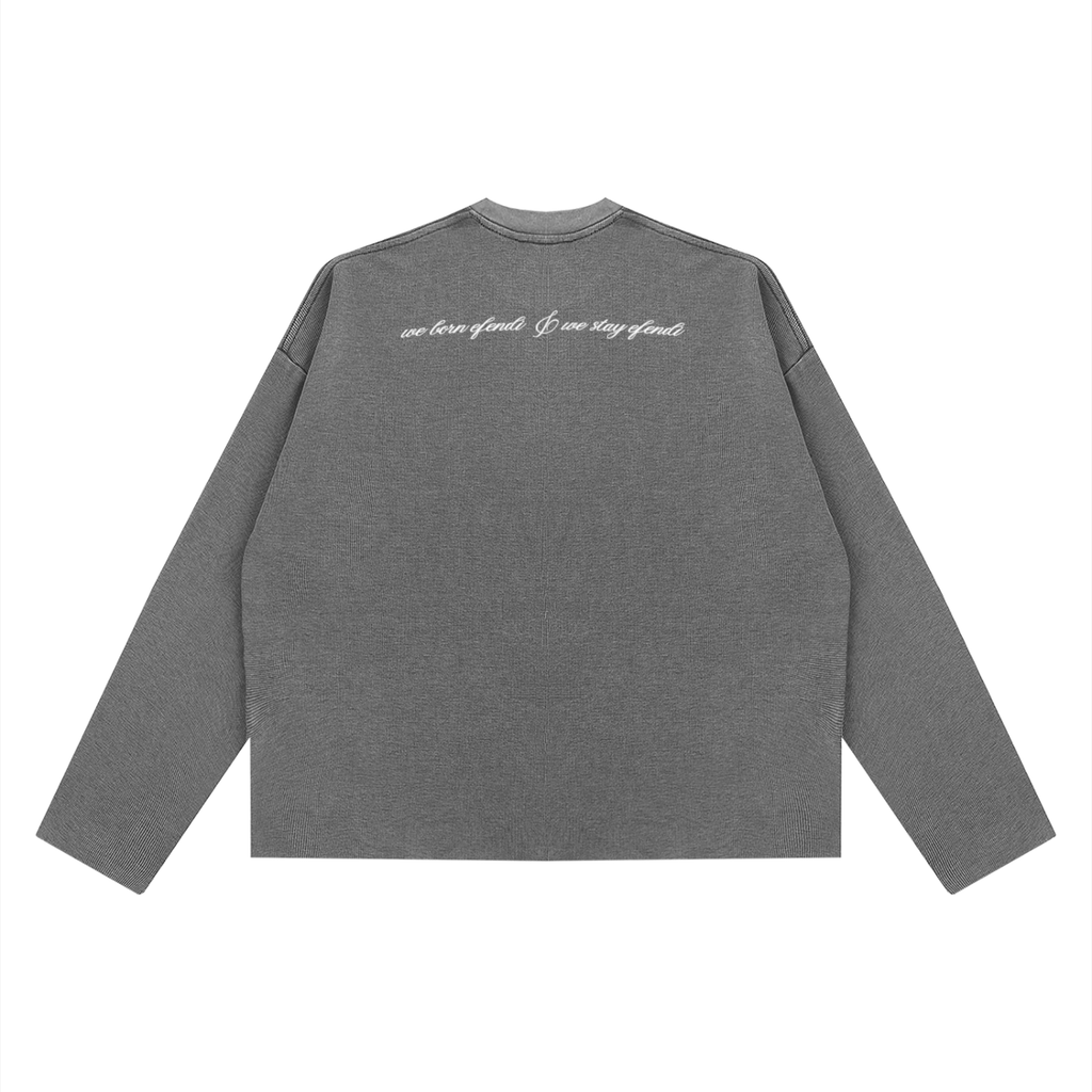 WESE Boxy Waffel Sweater