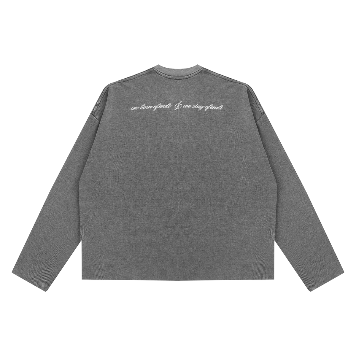 WESE Boxy Waffel Sweater