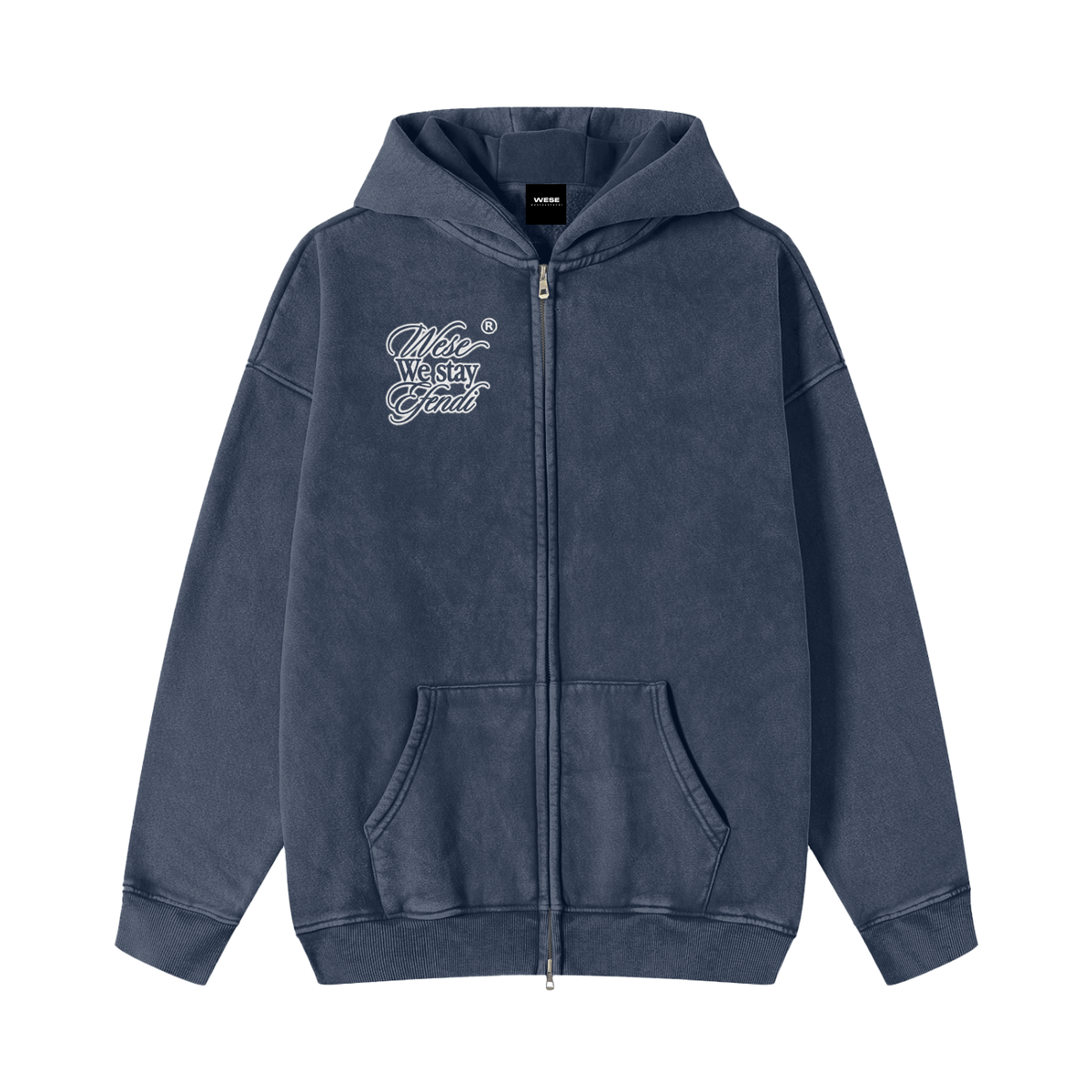 WESE Sprayed Logo Zipper
