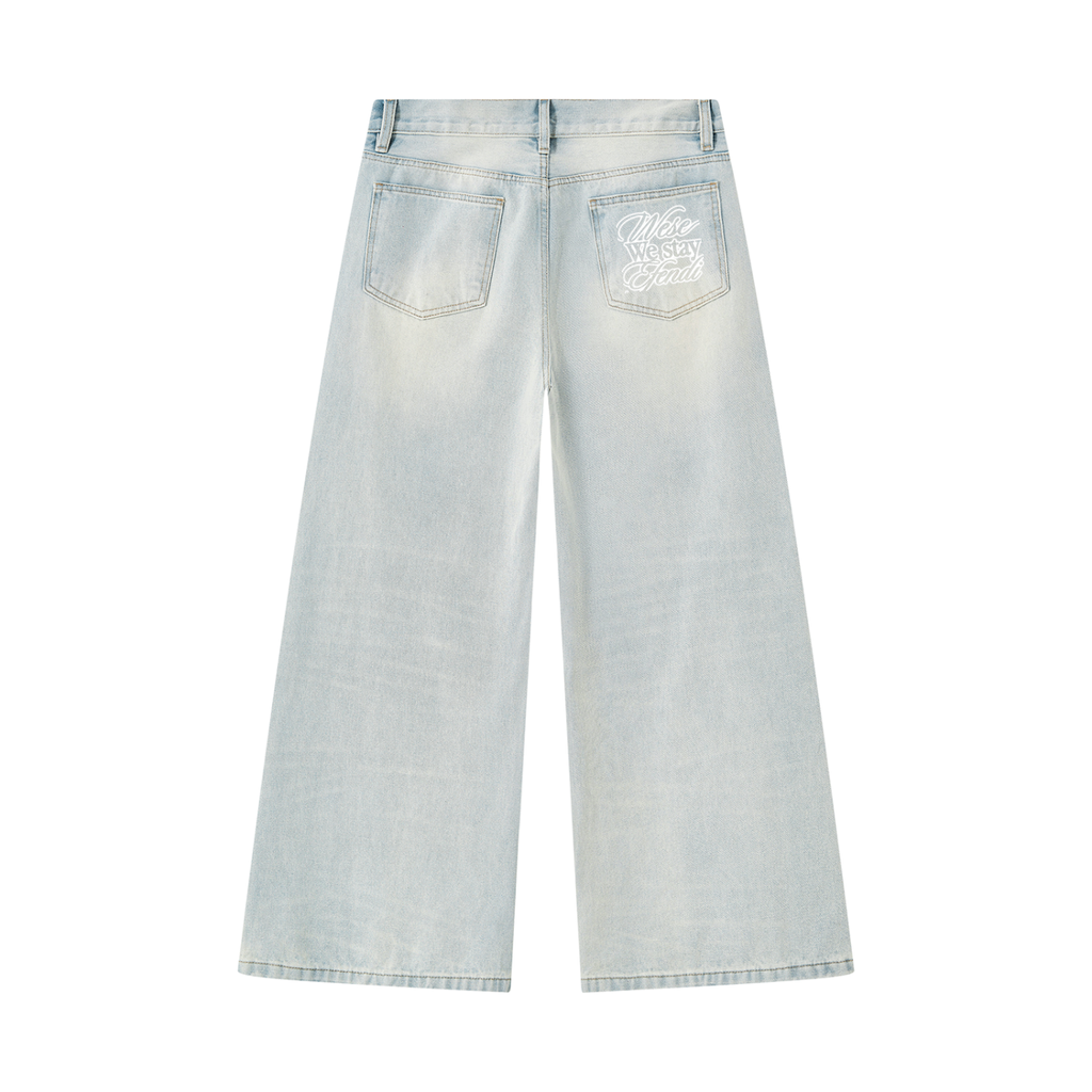 Light Vintage Wide Denim