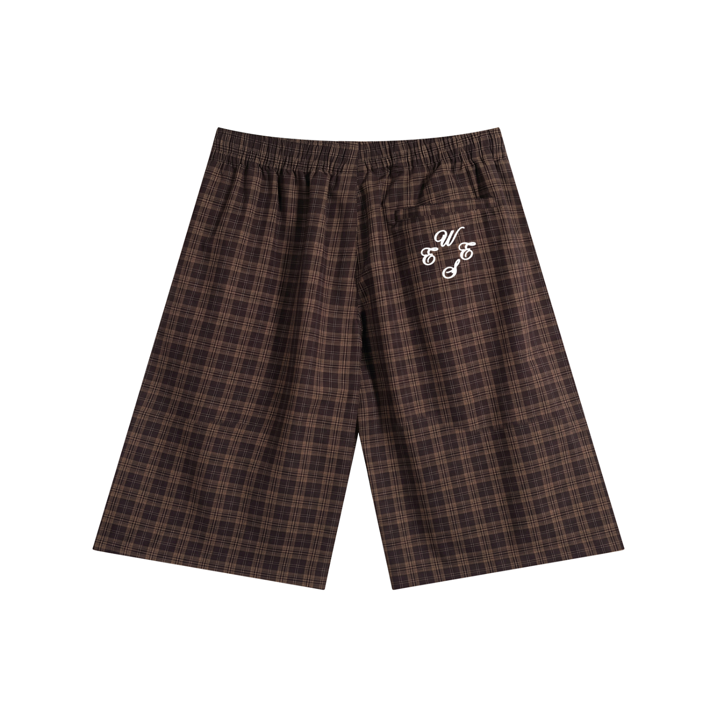 WESE - Plaid Wide Leg Shorts