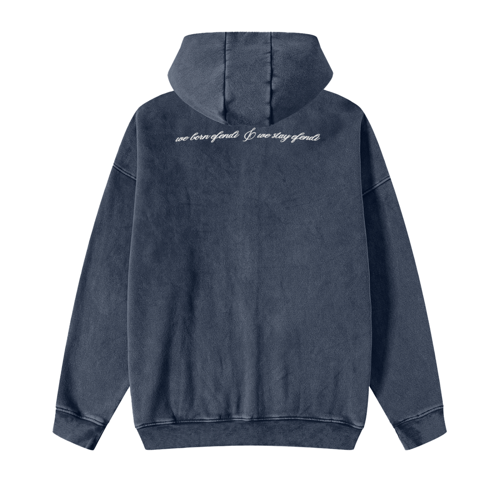 WESE Sprayed Logo Zipper