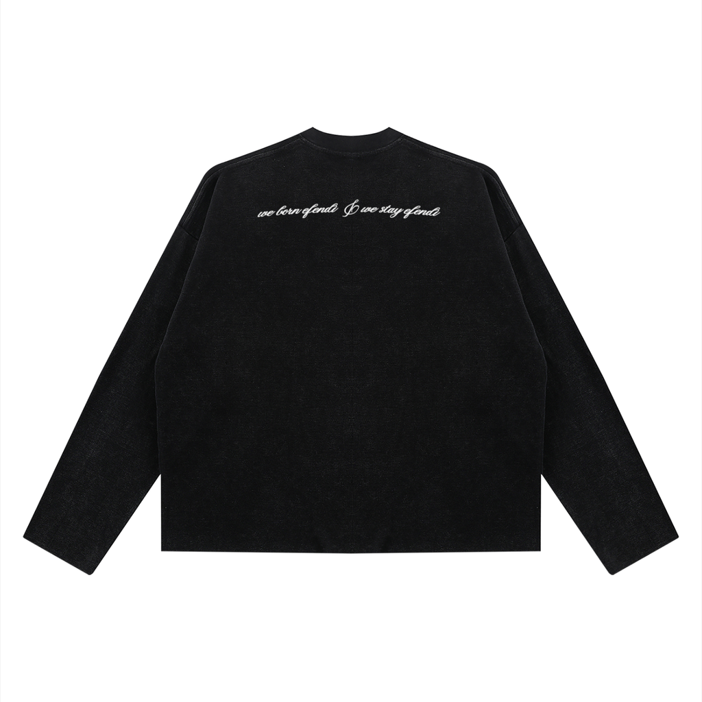 WESE Boxy Waffel Sweater