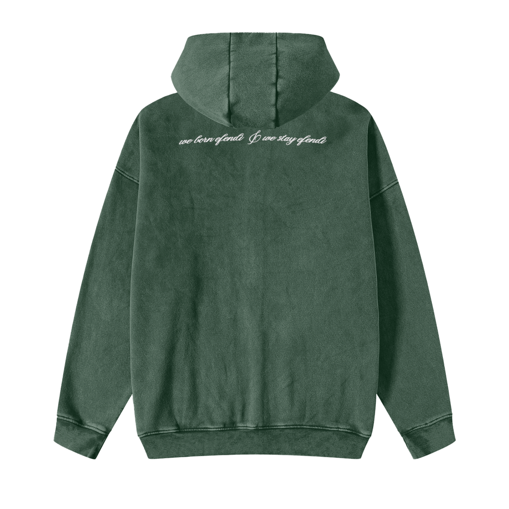 WESE Sprayed Logo Zipper