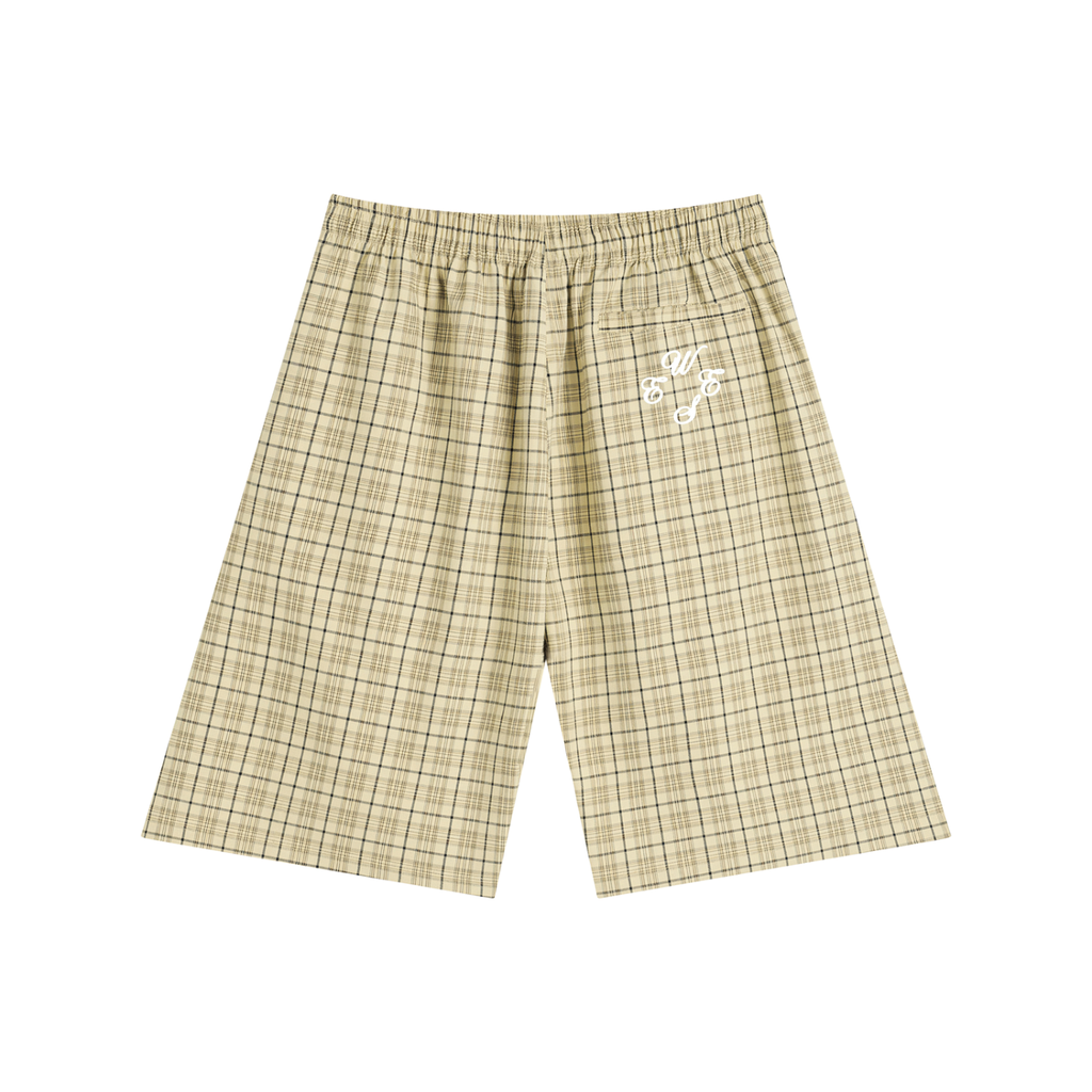 WESE - Plaid Wide Leg Shorts