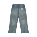 Wide Leg Blue Denim