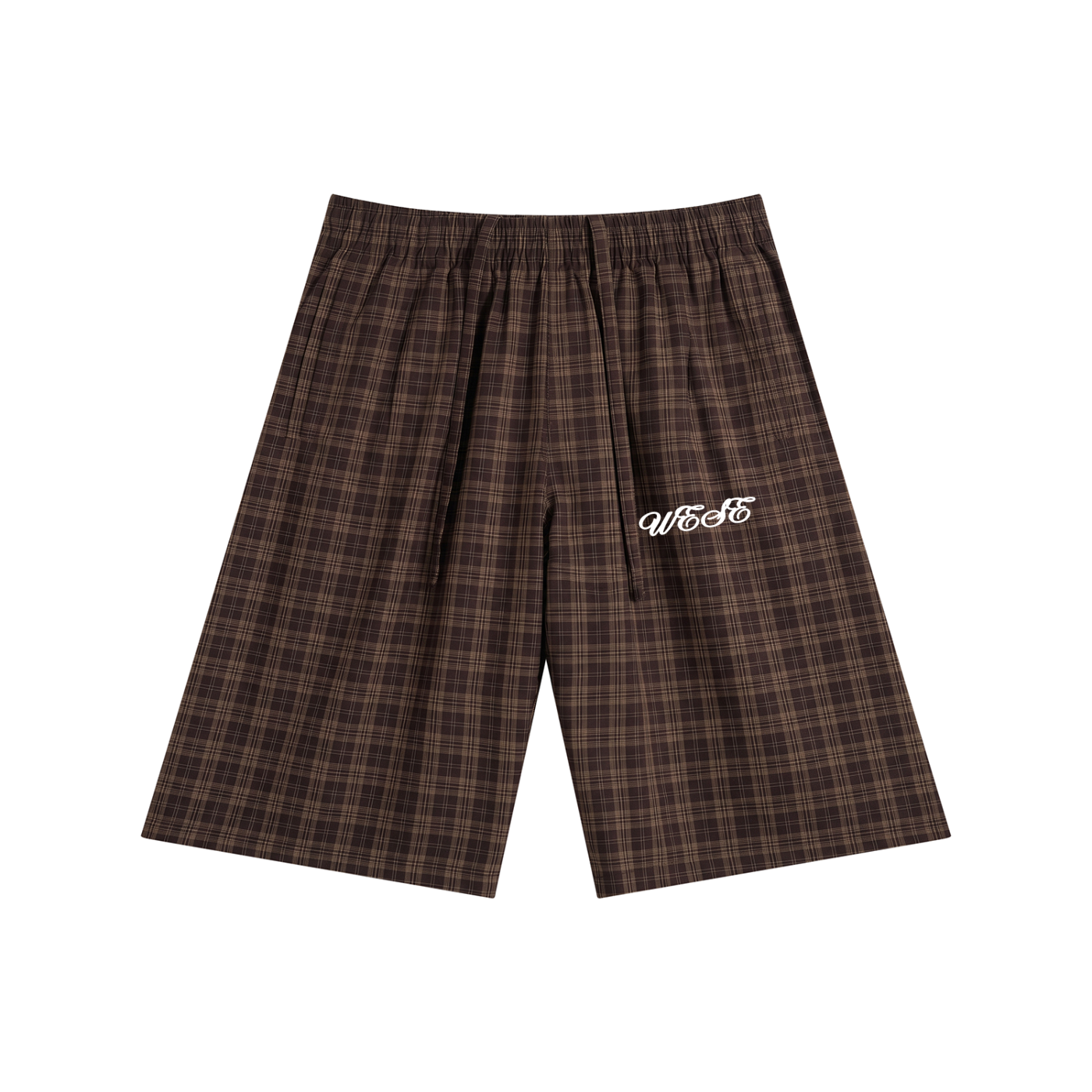 WESE - Plaid Wide Leg Shorts