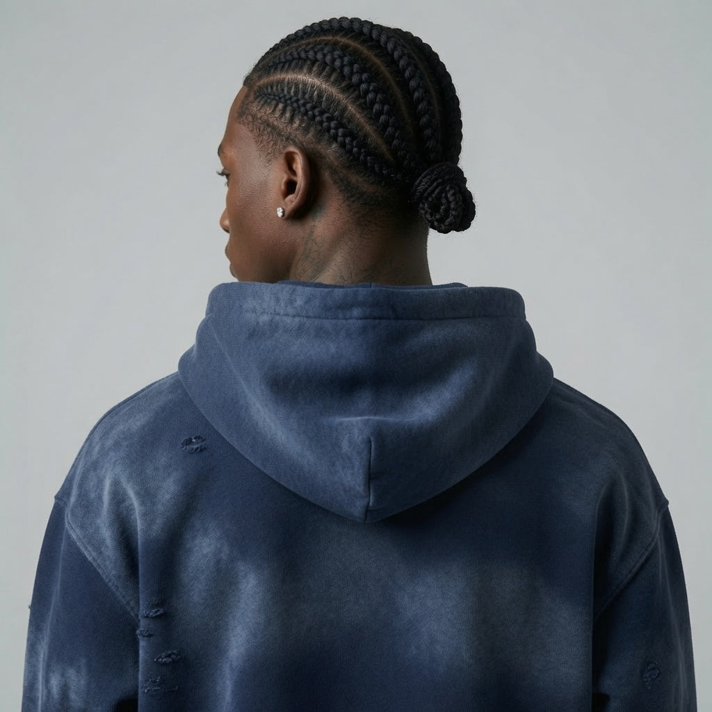 WESE - Sunfade Frayed Hoodie