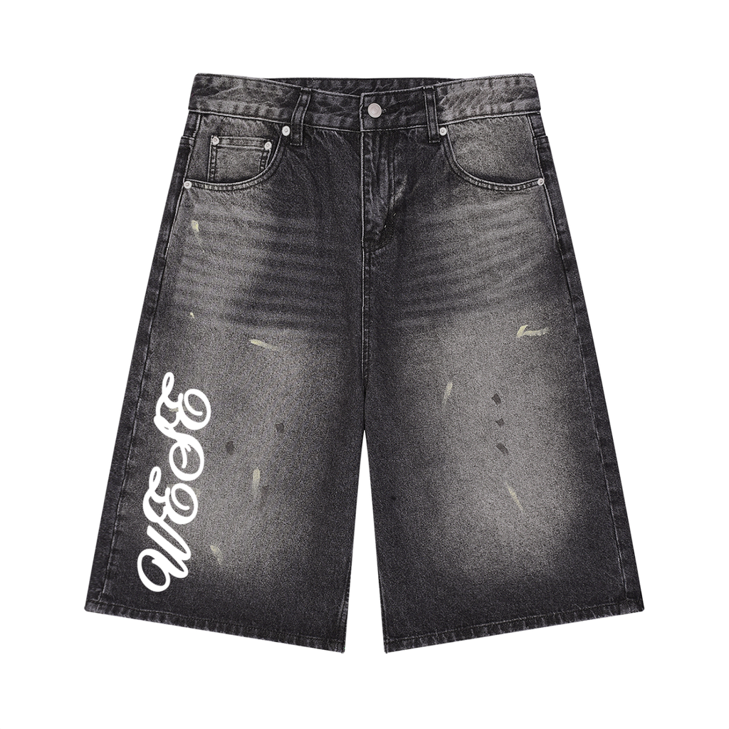 WESE - WASHED DENIM JORTS