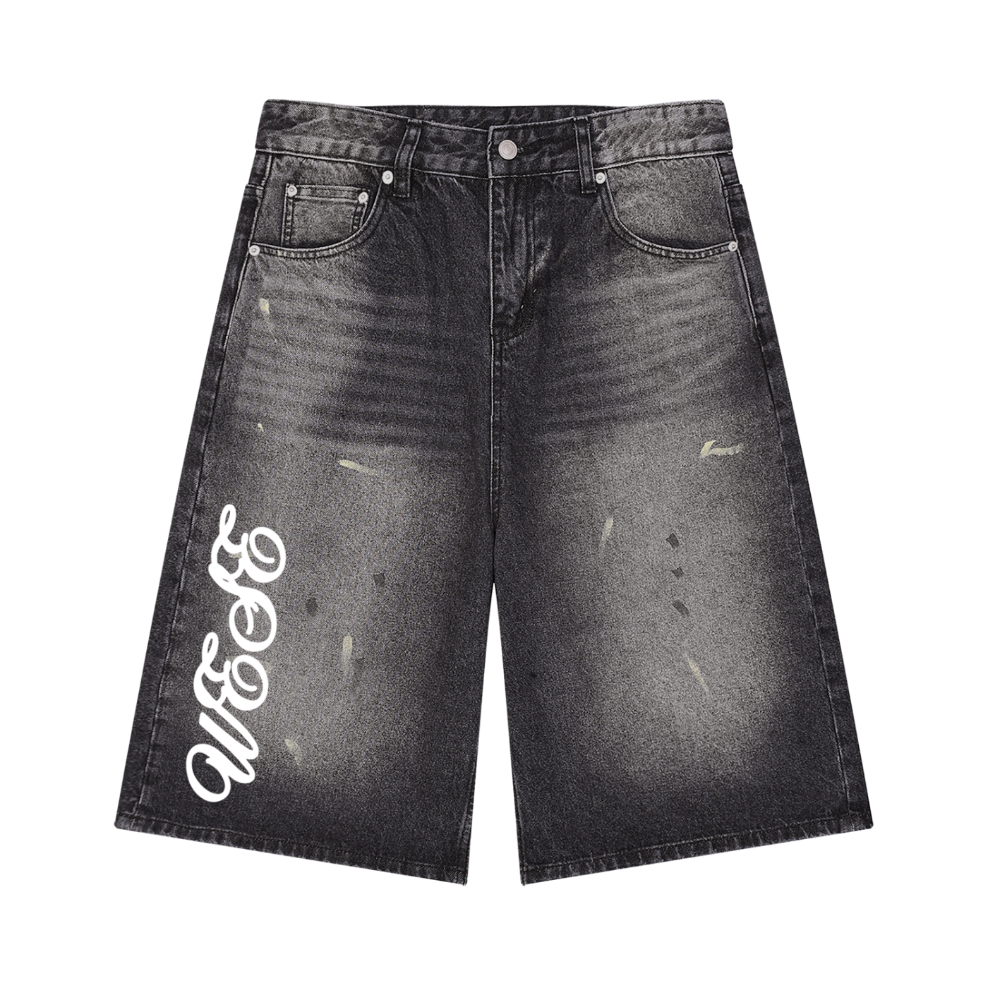 WESE - WASHED DENIM JORTS