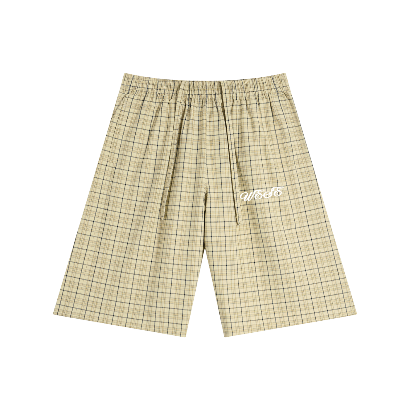 WESE - Plaid Wide Leg Shorts
