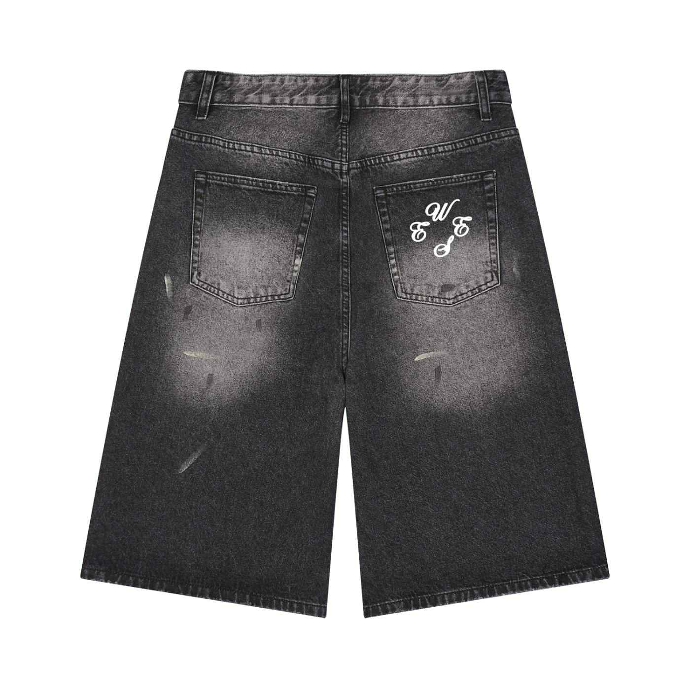WESE - WASHED DENIM JORTS