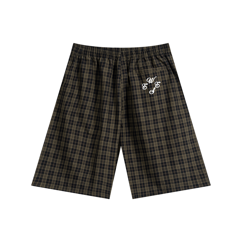 WESE - Plaid Wide Leg Shorts