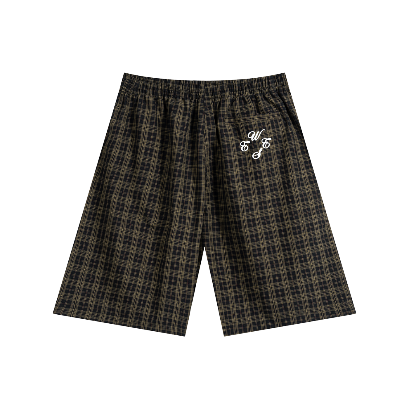 WESE - Plaid Wide Leg Shorts
