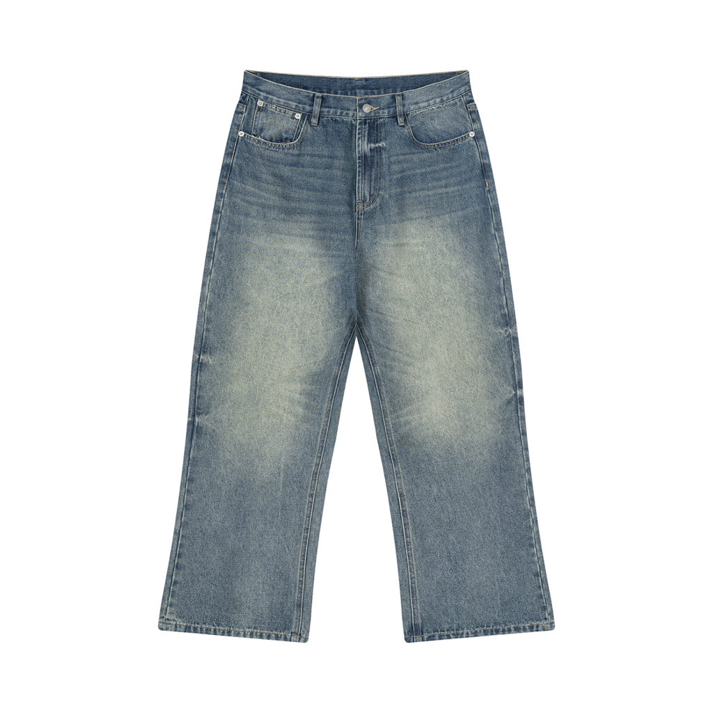 Wide Leg Blue Denim