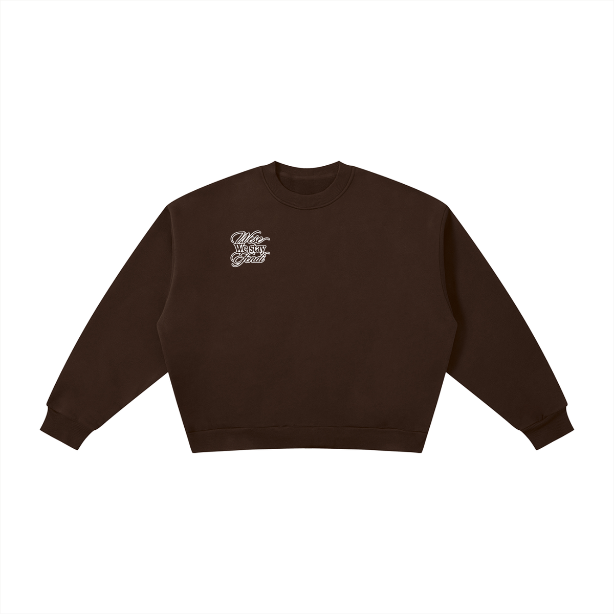 WESE Boxy Crewneck
