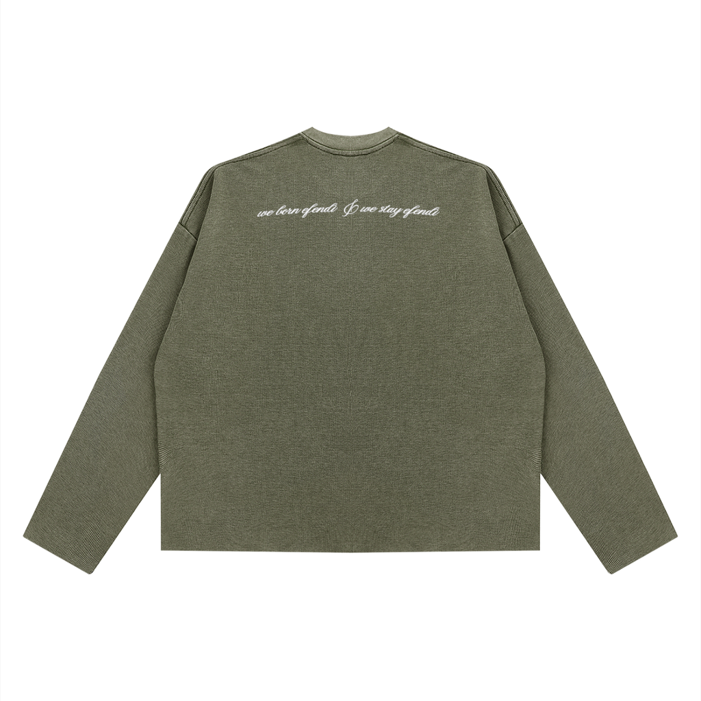 WESE Boxy Waffel Sweater